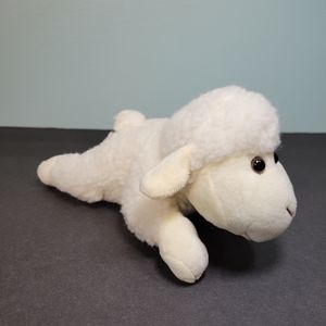 Lamb Sherpa Plush Laying Sheep Light Playwear 9 inch Stuffed Animal Toy